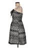 Eva Franco Print Black Cocktail Dress Size 6 - photo 5