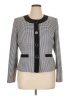 Evan Picone 100% Polyester Houndstooth Gray Blazer Size 16 - photo 1