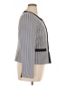 Evan Picone 100% Polyester Houndstooth Gray Blazer Size 16 - photo 4
