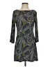 Grayson Graphic Gray Casual Dress Size Sm (2) - photo 1
