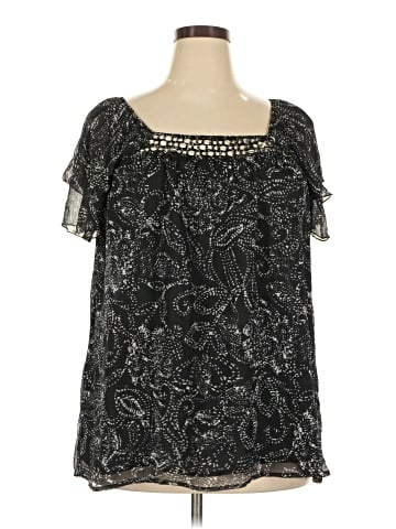 Jaclyn Smith Short Sleeve Blouse (view 1)