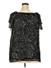 Jaclyn Smith 100% Polyester Black Short Sleeve Blouse Size 2X - photo 2