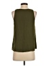 Necessary Objects 100% Polyester Green Sleeveless Blouse Size S - photo 2