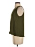 Necessary Objects 100% Polyester Green Sleeveless Blouse Size S - photo 5