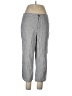 Intro Chevron-herringbone Gray Casual Pants Size 12 - photo 1