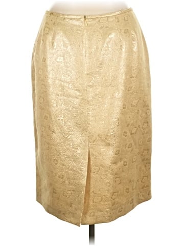 Kasper Faux Leather Skirt (view 2)