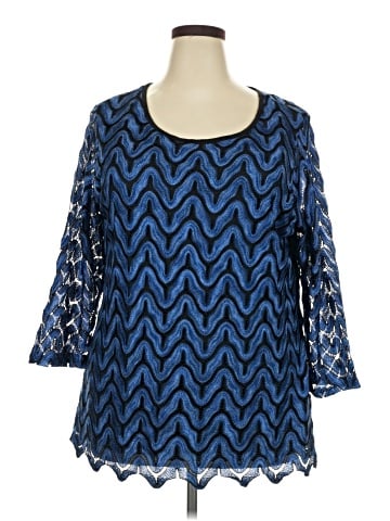 Roz & Ali 3/4 Sleeve T-Shirt (view 1)