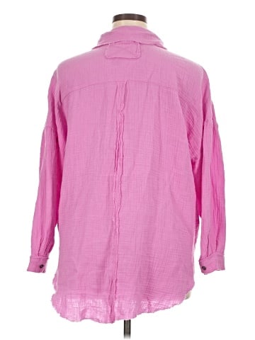 Zenana Long Sleeve Button-Down Shirt (view 2)