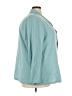 BLOOMCHIC 100% Polyester Teal 3/4 Sleeve Blouse Size 22 - 24 - photo 4