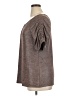 Jennifer Lopez Brown Short Sleeve Top Size XL - photo 5