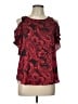 A. Byer 100% Polyester Red Sleeveless Blouse Size L - photo 1