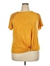Rewind Yellow Short Sleeve Top Size XXL - photo 1