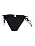 Venus Solid Black Swimsuit Bottoms Size 10 - photo 1