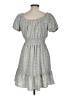 No Comment 100% Polyester Paisley Blue Casual Dress Size M - photo 2