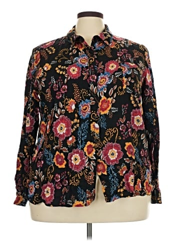 Westbound Long Sleeve Blouse (view 1)