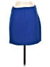 Zara Basic Solid Blue Casual Skirt Size S - photo 2