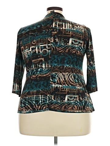 Suzie In The City 3/4 Sleeve Blouse (view 2)