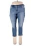 Mossimo Color Block Blue Jeans Size 18 - photo 1