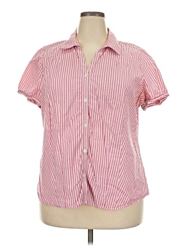 St. John's Bay Short Sleeve Blouse (view 1)