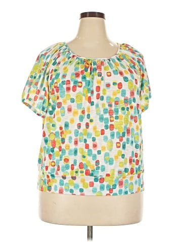 Cathy Daniels Short Sleeve Blouse (view 1)
