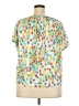Cathy Daniels Green Short Sleeve Blouse Size XXL (estimated) - photo 2