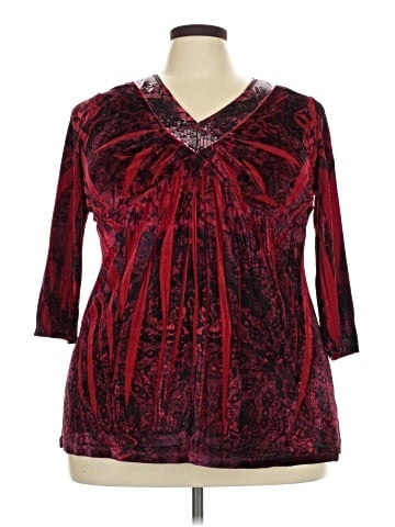 Unity 3/4 Sleeve Blouse (view 1)