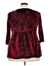 Unity Burgundy 3/4 Sleeve Blouse Size 2X - photo 2