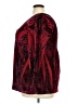 Unity Burgundy 3/4 Sleeve Blouse Size 2X - photo 5
