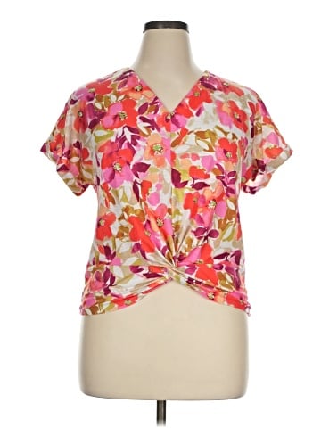 Thomas & Olivia Short Sleeve Blouse (view 1)