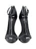 Schutz 100% Leather Solid Color Block Silver Sandals Size 8 - photo 2