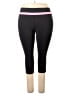 Capri Color Block Black Active Pants Size 2X - photo 1