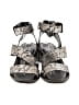 Franco Sarto Silver Sandals Size 8 1/2 - photo 2