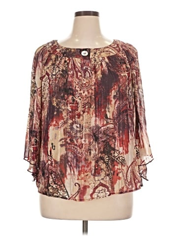 Rebecca Malone 3/4 Sleeve Blouse (view 1)