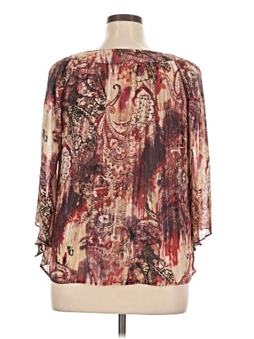 Rebecca Malone 3/4 Sleeve Blouse (view 2)