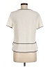 Zara Basic Ivory Short Sleeve Blouse Size M - photo 2