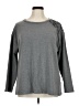 Avon Gray Long Sleeve Top Size 1X - photo 1