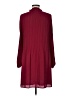 CeCe 100% Polyester Solid Burgundy Casual Dress Size M - photo 2