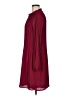 CeCe 100% Polyester Solid Burgundy Casual Dress Size M - photo 5