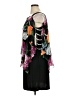 JBS 100% Polyester Floral Black Cocktail Dress Size 14 - photo 5