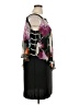 JBS 100% Polyester Floral Black Cocktail Dress Size 14 - photo 4