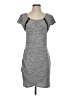 Guess Solid Gray Casual Dress Size S - photo 1