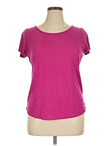Ann Taylor Factory Short Sleeve T-Shirt (view 1)