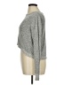 American Eagle Outfitters 100% Cotton Metallic Gray Pullover Sweater Size XL - photo 5