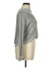 American Eagle Outfitters 100% Cotton Metallic Gray Pullover Sweater Size XL - photo 4