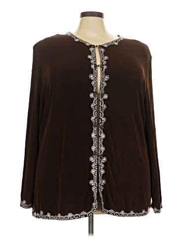 Vikki Vi Long Sleeve Blouse (view 1)