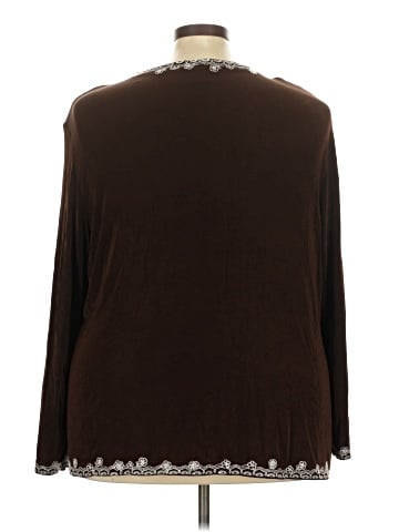 Vikki Vi Long Sleeve Blouse (view 2)