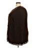 Vikki Vi Brown Long Sleeve Blouse Size 3X - photo 5