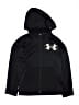 Under Armour 100% Polyester Black Zip Up Hoodie Size XL (youth) - photo 1