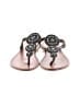 Charles by Charles David Silver Flip Flops Size 10 - photo 2