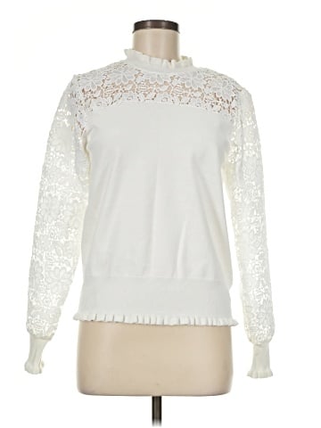 Elie Tahari Long Sleeve Blouse (view 1)